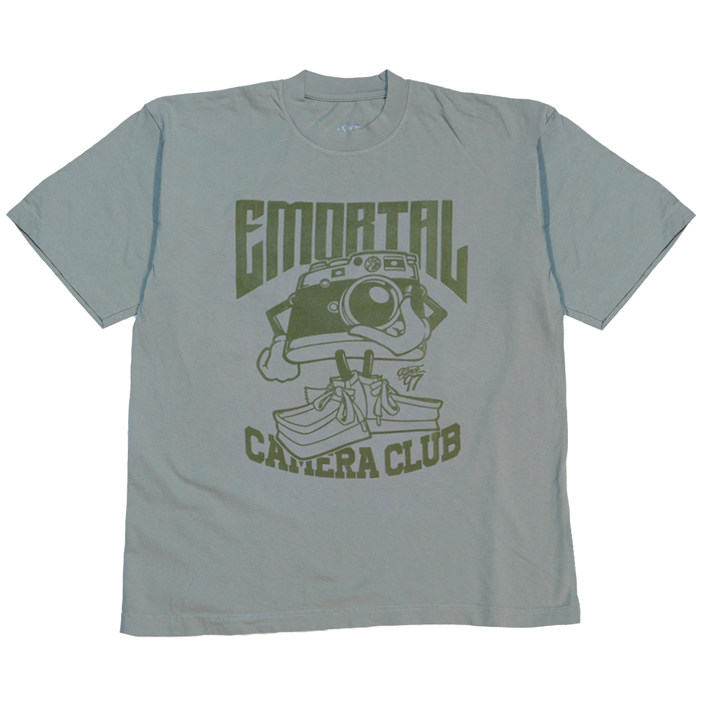 Emortal Camera Club Garment Dye Tee (Shipping Will Resume 11/17/25)