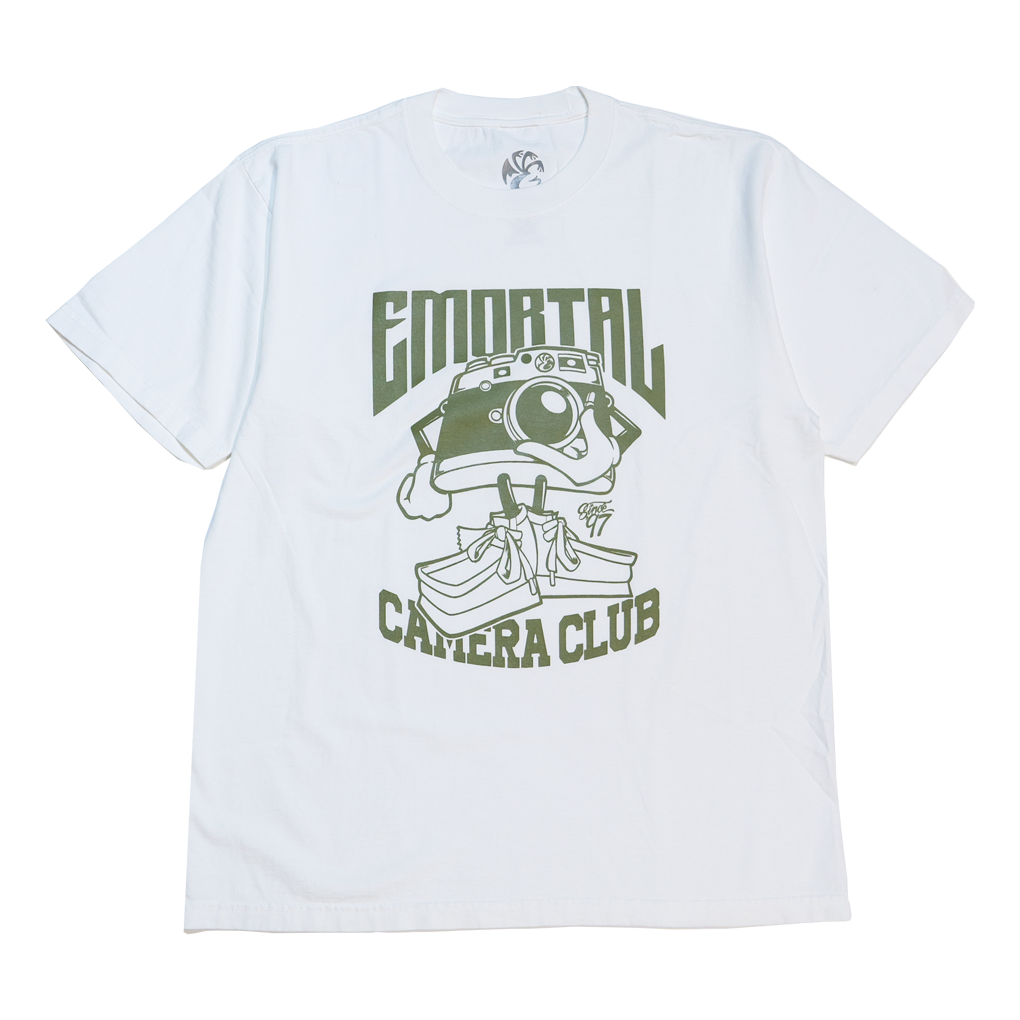Emortal Camera Club V1 Garment Dye Tee (Available May 20, 2025)