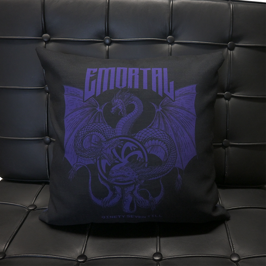 EMORTAL Black Dragon (Pillow Case Only)
