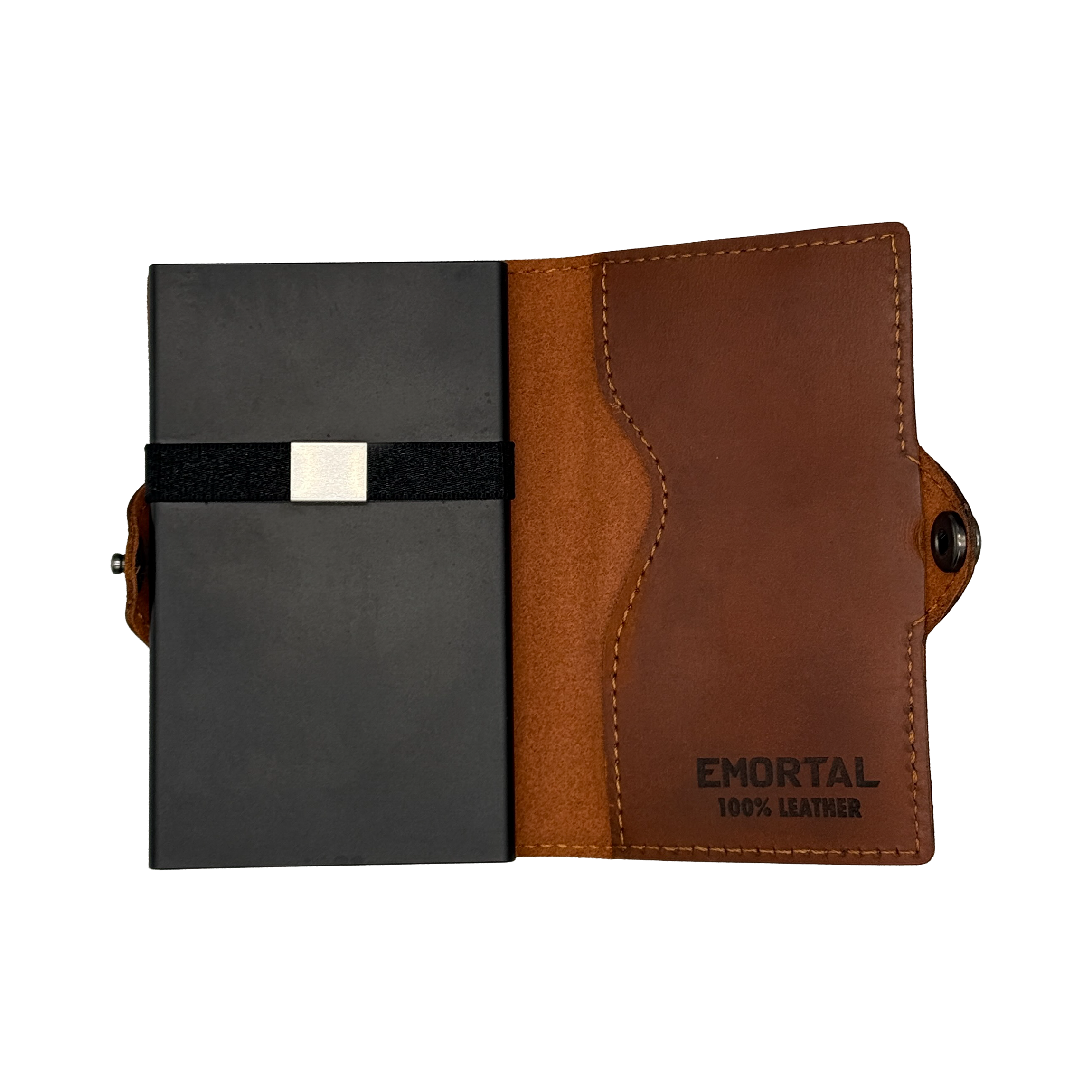 EMORTAL RFID Wallet — Vintage Leather