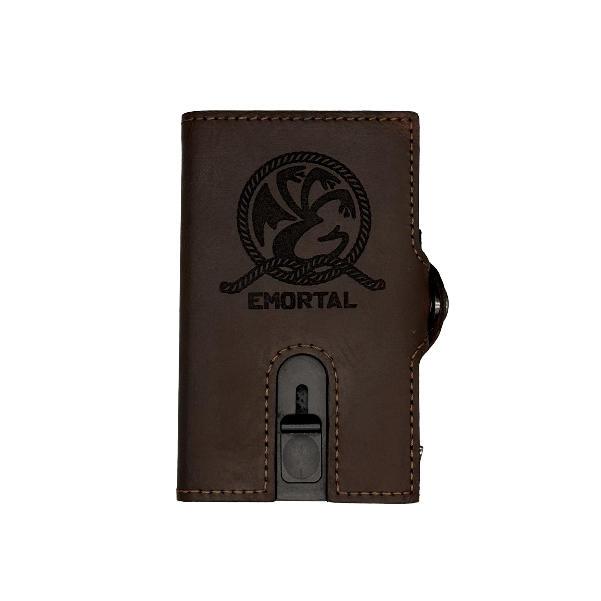 EMORTAL RFID Wallet — Vintage Leather