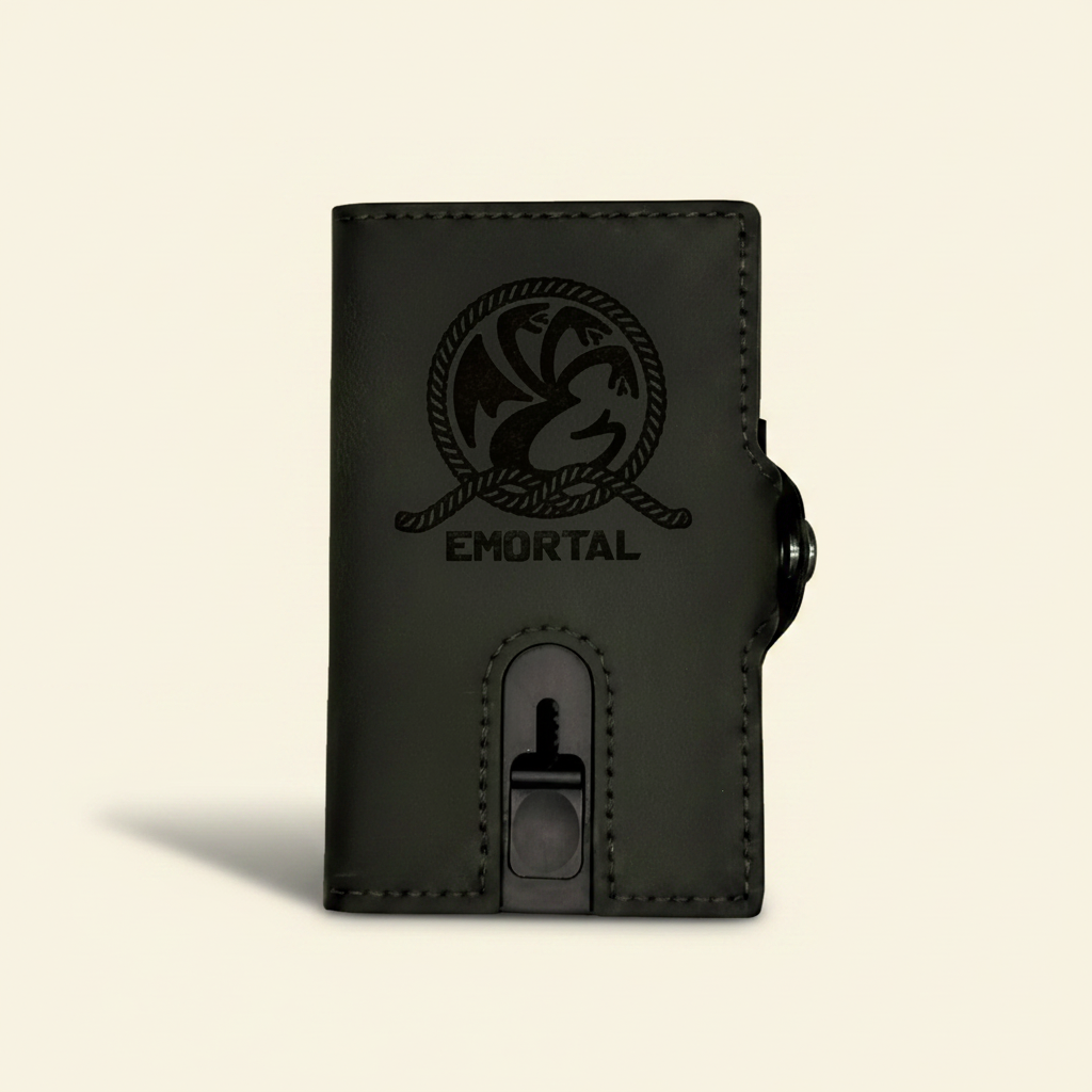 EMORTAL RFID Wallet — Vintage Leather