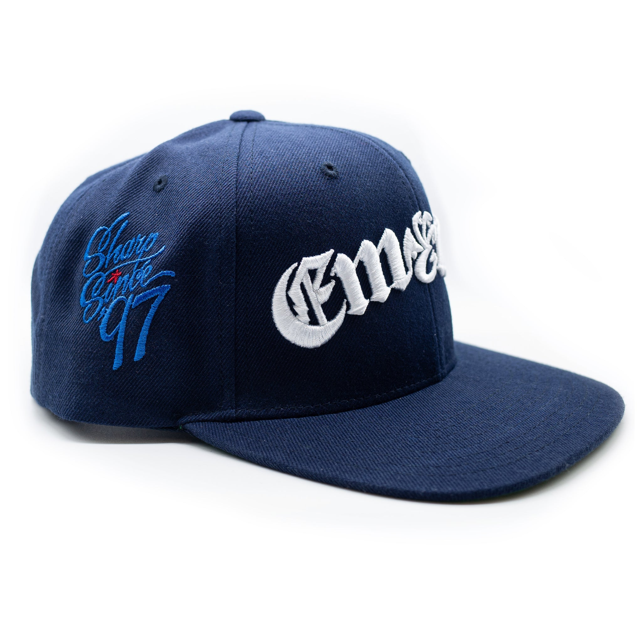 Sharp Since 97 - 6 Panel Snapback in  Navy Blue
