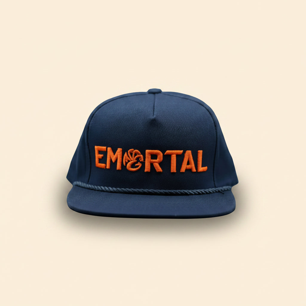 EMORTAL Old School 5-Panel Rope Cap